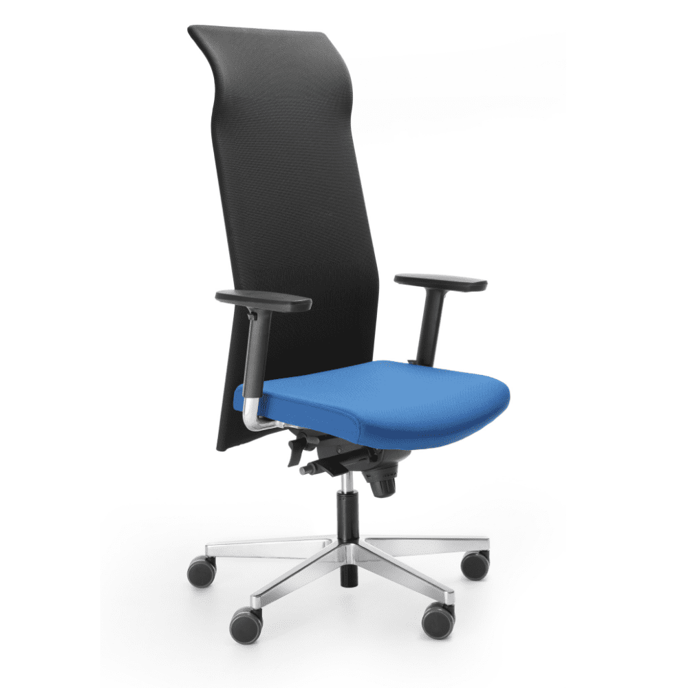 String wysoki fotel ergonomiczny z komfortowym oparciem