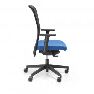 fotel ergonomiczny na kółkach z oparciem z siatki String biurowe krzesło obrotowe STRING