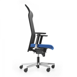 String ergonomiczny fotel z wysokim oparciem