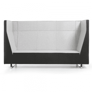 biurowa sofa jako mebel akustyczny do wydzielania przestrzeni do rozmów Sofa ekranowana akustycznie VOO VOO 9XX