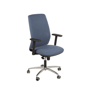 Krzesło Obrotowe LIRA Oparcie Tapicerowane Intar Seating Krzesło obrotowe z podparciem lędźwiowym LIRA